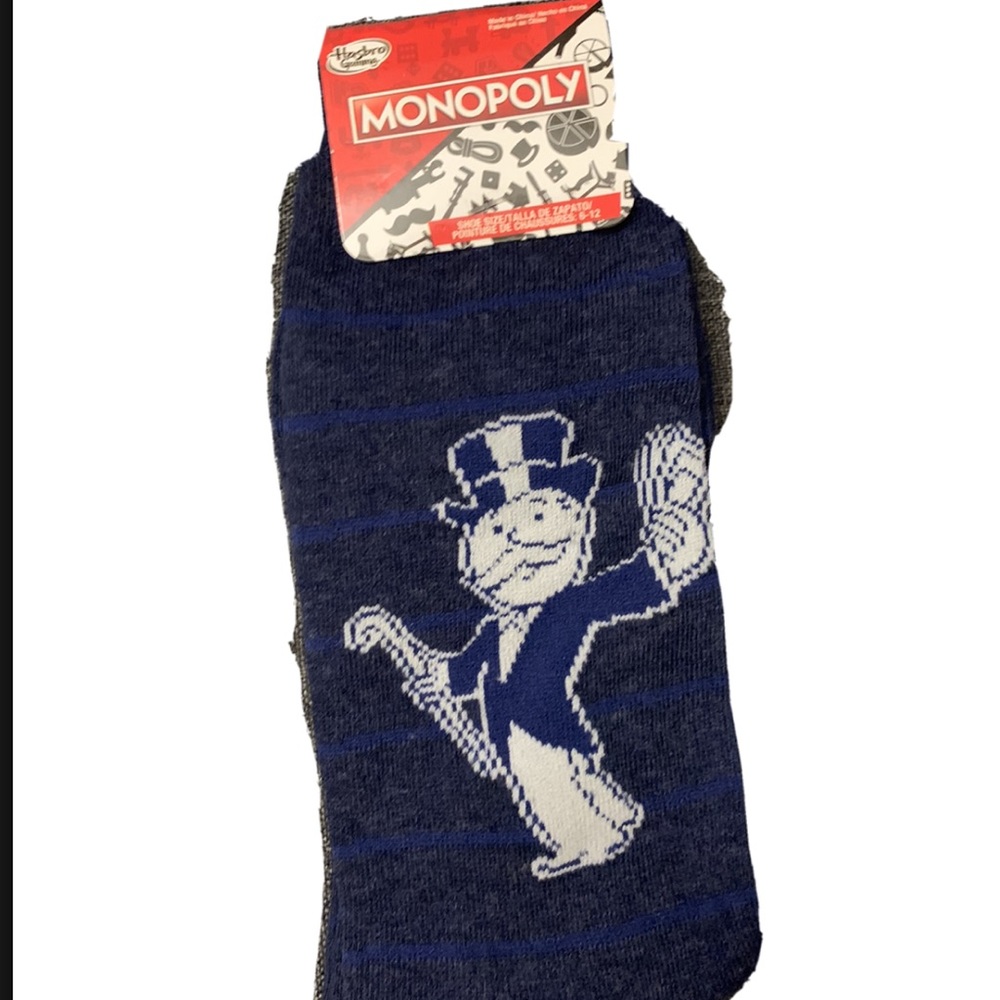 OfFicial HASBRO MONOPOLY CREW SOCKS